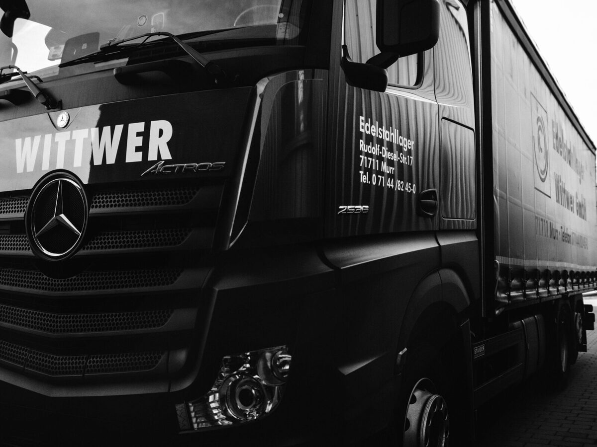 Wittwer Actros - eigener Fuhrpark für Süddeutschland